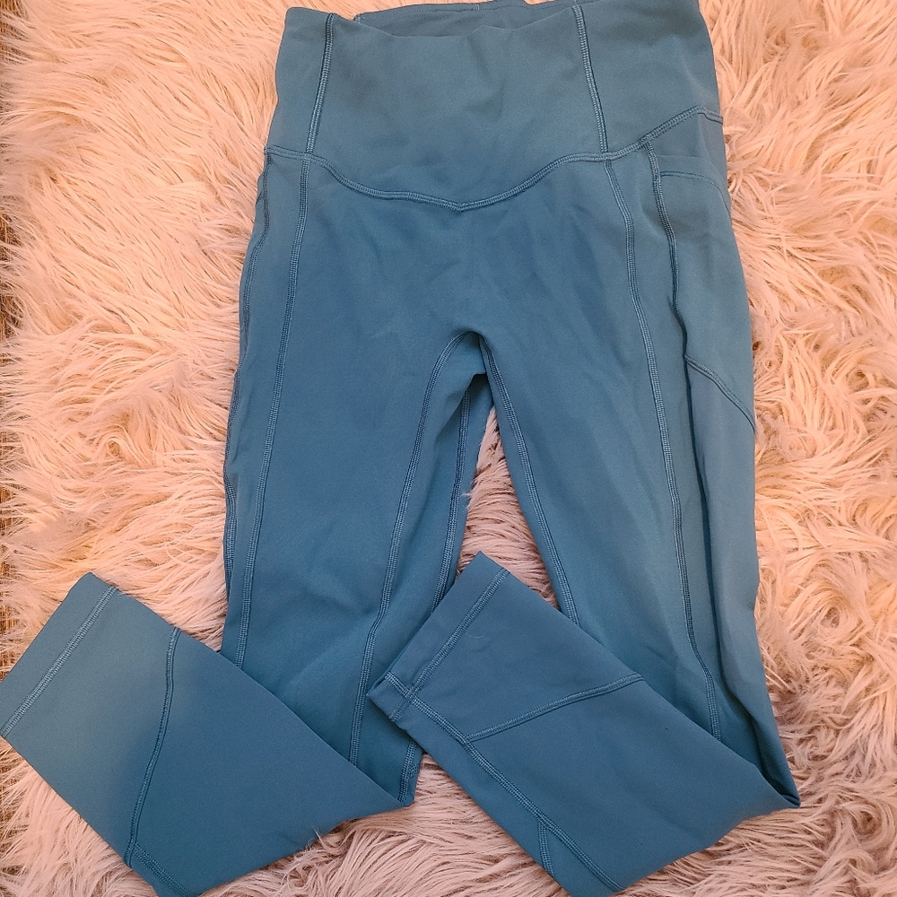 Lululemon All The Right Places 23" crop, size 6.